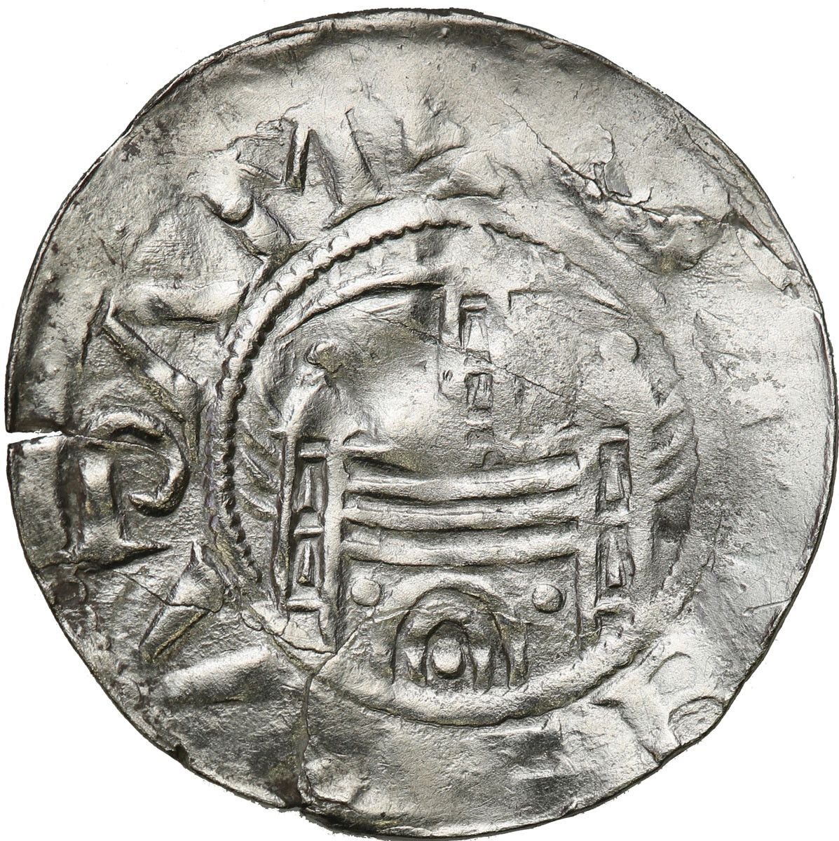 Niemcy, Helmstadt, X/XI wiek. Denar